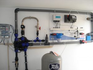 desinfecção de agua cloro